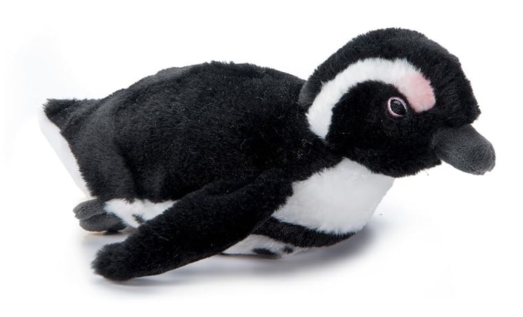 ABF Swimming Penguin Stuffed Animal by Zoologee, view 2