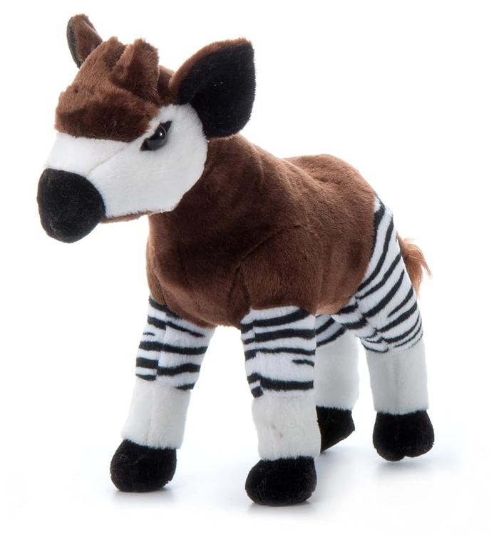 African Okapi Stuffed Animal, Wild Onez by Zoologee, view 2