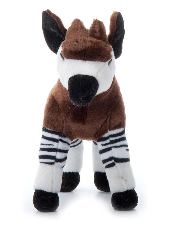 African Okapi Stuffed Animal, Wild Onez by Zoologee, view 3