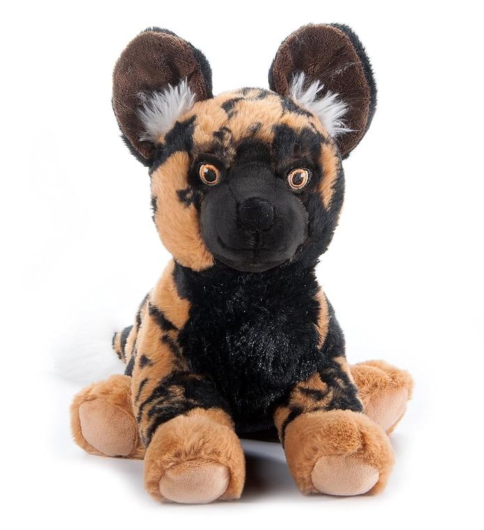 African Wild Dog Stuffed Animal Plushie by Zoologee