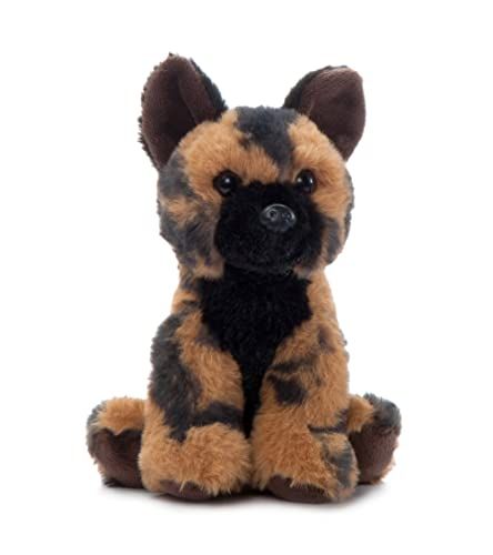 African Wild Dog Stuffed Animal, Babiez by Zoologee