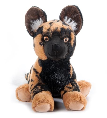 African Wild Dog Stuffed Animal Plushie by Zoologee