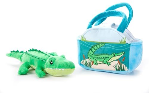 Alligator Purse Plush Set Stuffed Animal by Zoologee