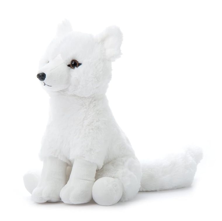 Arctic Fox Stuffed Animal, Wild Onez by Zoologee, view 2