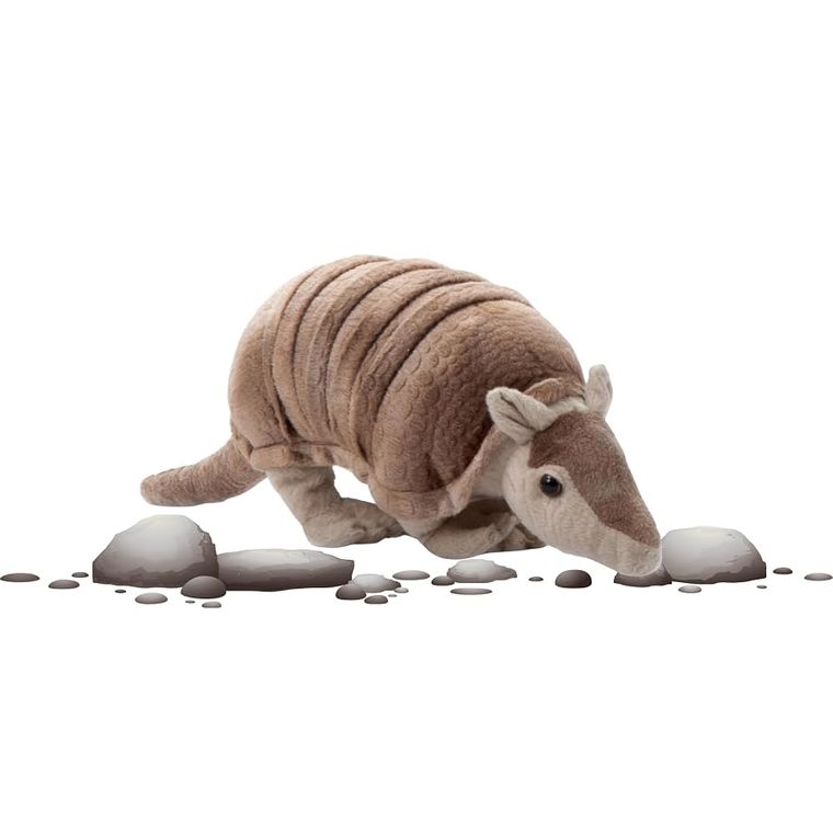 Armadillo Stuffed Animal, Wild Onez by Zoologee, view 2