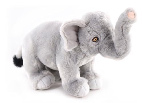 Asian Elephant Stuffed Animal Plushie by Zoologee