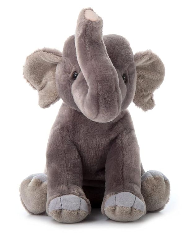 Asian Elephant Stuffed Animal, Wild Onez by Zoologee, view 3
