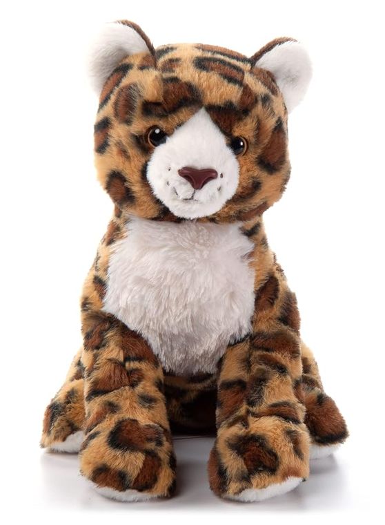 Asian Leopard Cat Stuffed Animal Plushie, Wild Onez by Zoologee, view 2
