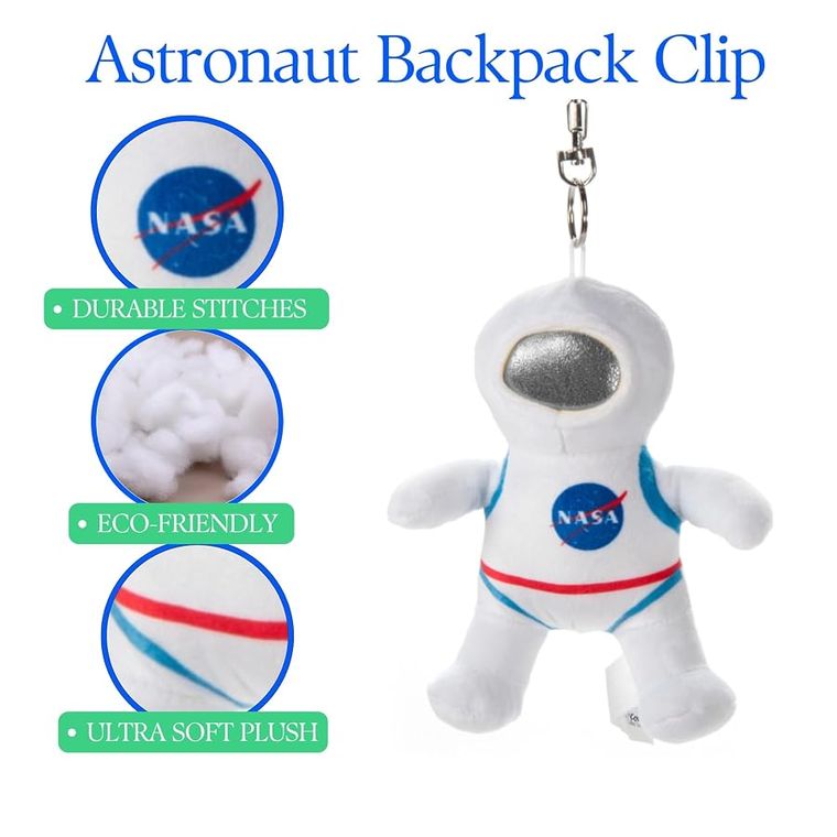 Astronaut Stuffed Animal Plushie by Zoologee, view 3