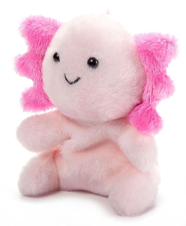 Axolotl Stuffed Animal Plushie, Nuggetz by Zoologee, view 2