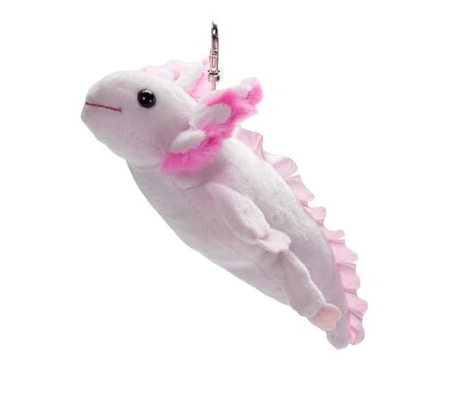 Axolotl Plush Bag Charms Stuffed Animal by Zoologee