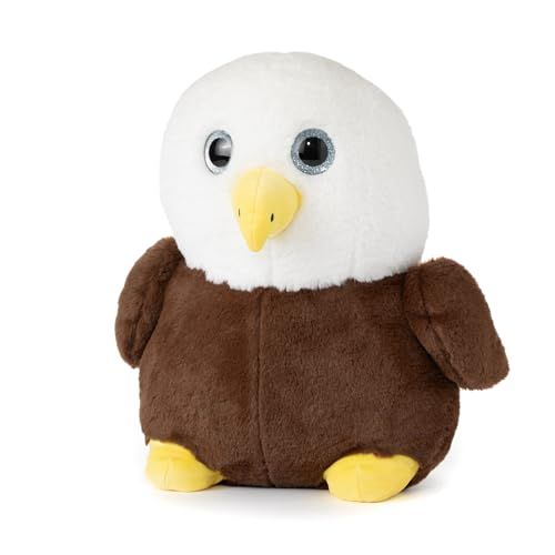 Bald Eagle Stuffed Animal, Puffimalz by Zoologee