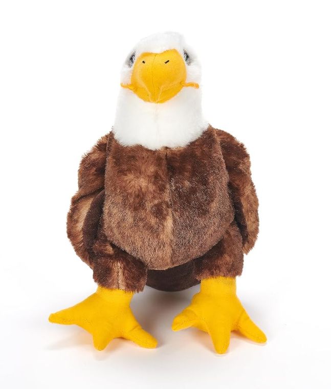 Bald Eagle Stuffed Animal, Wild Onez by Zoologee, view 3