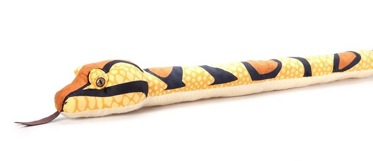 Ball Python Snake Stuffed Animal Plushie by Zoologee, view 2