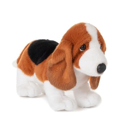 Basset Hound Dog Stuffed Animal Plushie by Zoologee