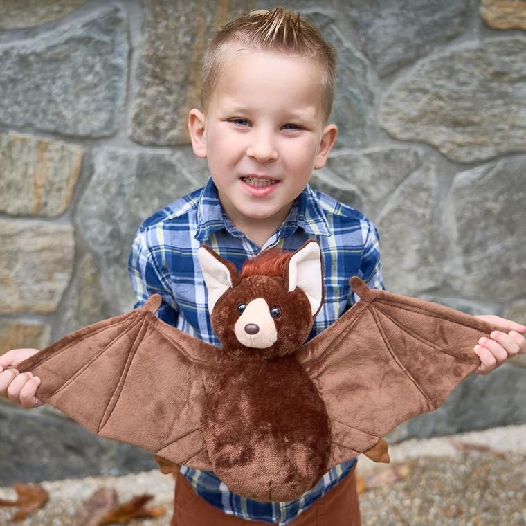 Bat Stuffed Animal Plushie, Wild Onez by Zoologee, view 2