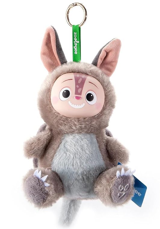 Bat Chummiez Bag Charm Stuffed Animal by Zoologee, view 3