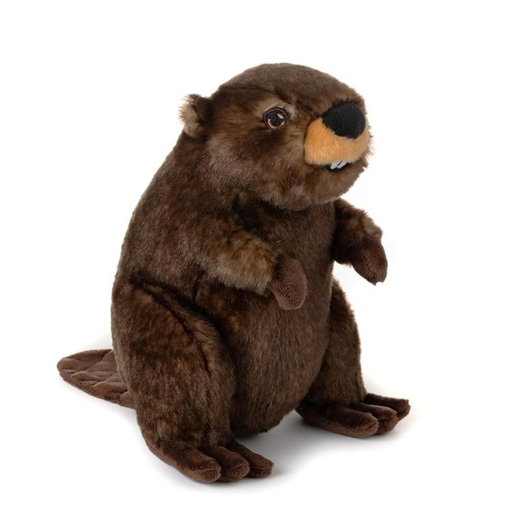 Beaver Stuffed Animal Plushie by Zoologee, view 2