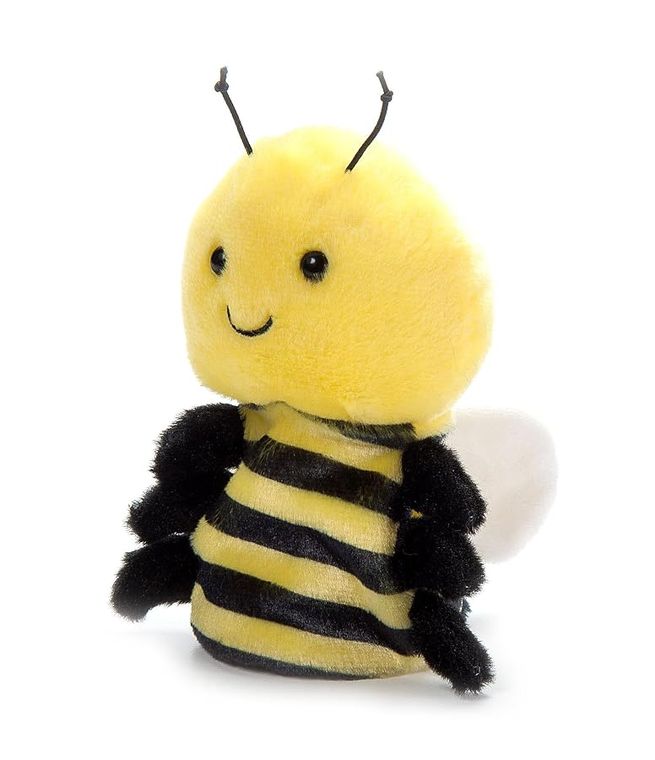 Bee Stuffed Animal Plushie, Nuggetz by Zoologee, view 2