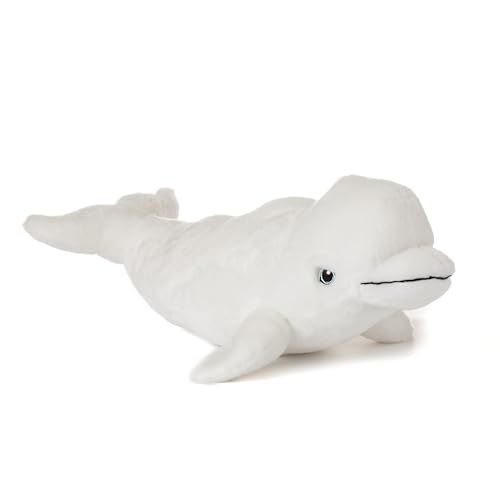 Beluga Whale Stuffed Animal Plushie by Zoologee