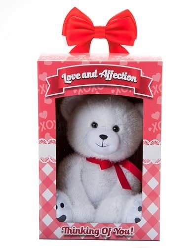 Bently Teddy Bear, Love and Affection White by Zoologee
