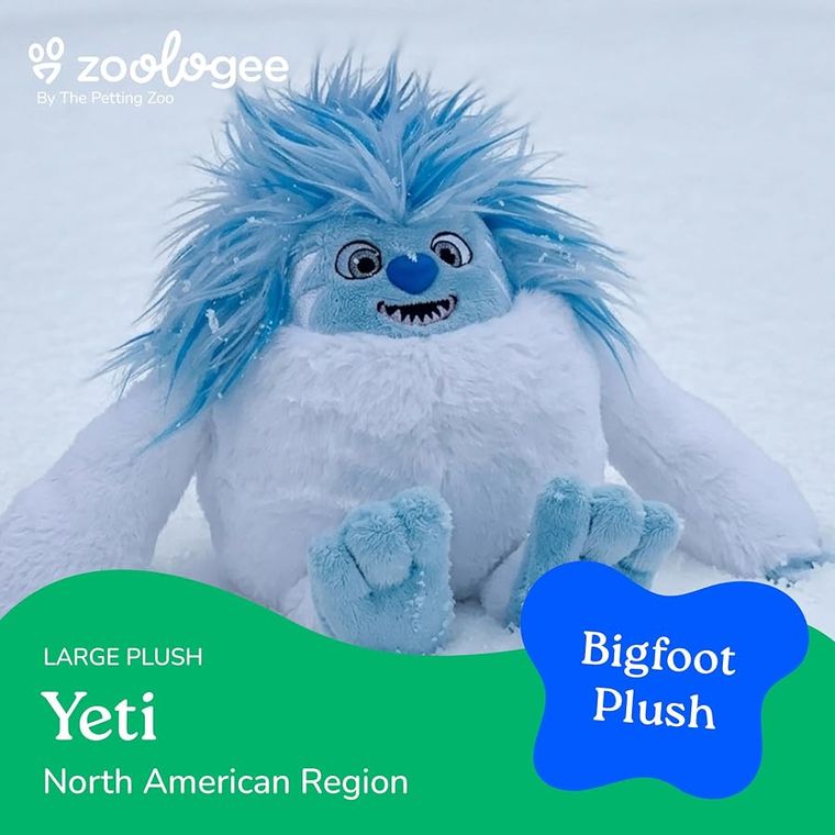 Bigfoot Ape Yeti Stuffed Animal Plushie by Zoologee, view 3