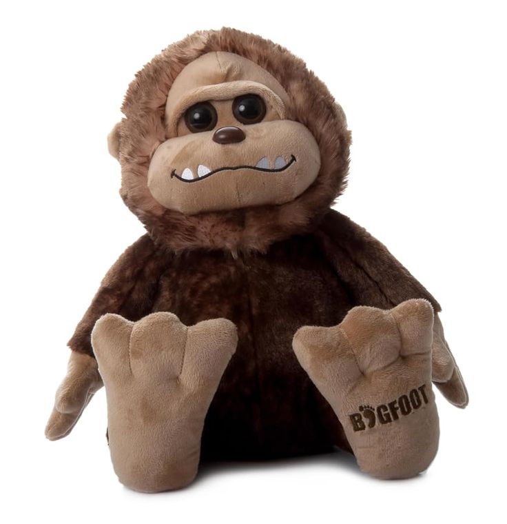 Bigfoot Boy Stuffed Animal Plushie by Zoologee, view 2