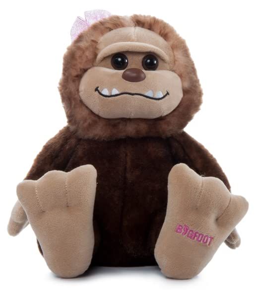 Bigfoot Girl Stuffed Animal Plushie by Zoologee