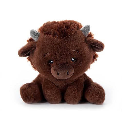 Bison Stuffed Animal Plushie, Snugletz by Zoologee