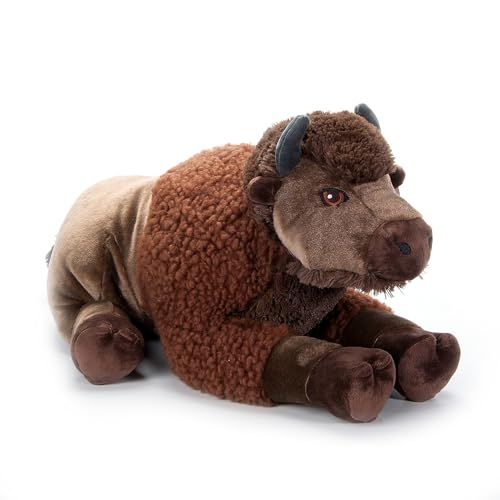 Bison Stuffed Animal Plushie by Zoologee