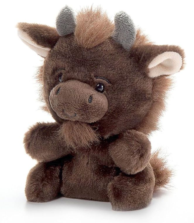 Bison Stuffed Animal Plushie, Nuggetz by Zoologee, view 2
