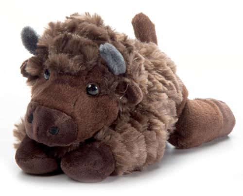 Bison Stuffed Animal Plushie, Scoopz by Zoologee