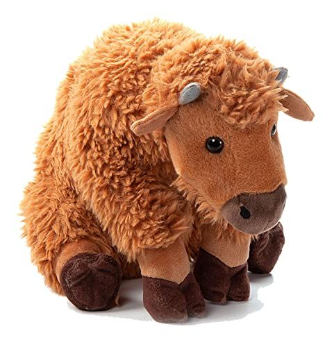Bison Calf Stuffed Animal, Wild Onez by Zoologee