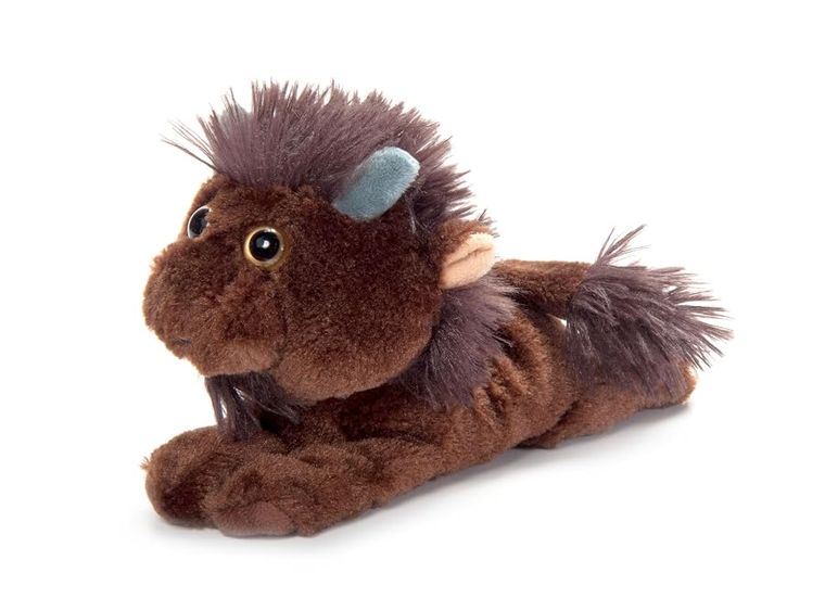 Bison Slap Bracelet Stuffed Animal by Zoologee, view 2
