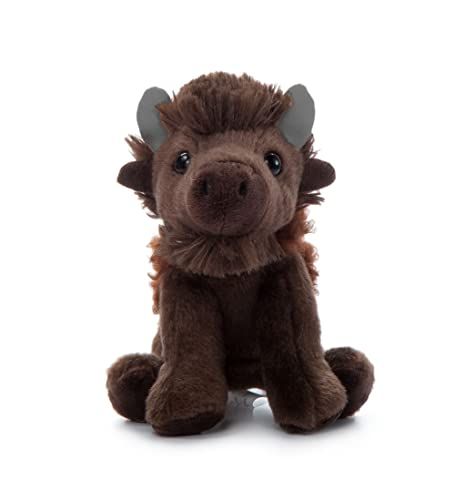 Bison Stuffed Animal Plushie, Babiez by Zoologee
