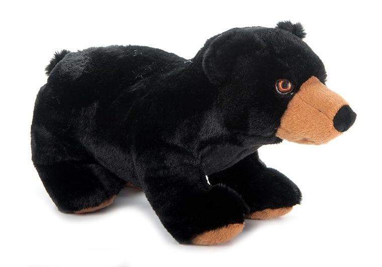 Black Bear Stuffed Animal Plushie by Zoologee, view 2