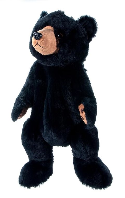 Black Bear Plush Backpack Stuffed Animal by Zoologee, view 2