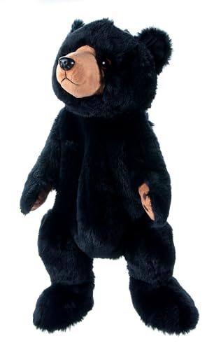Black Bear Plush Backpack Stuffed Animal by Zoologee