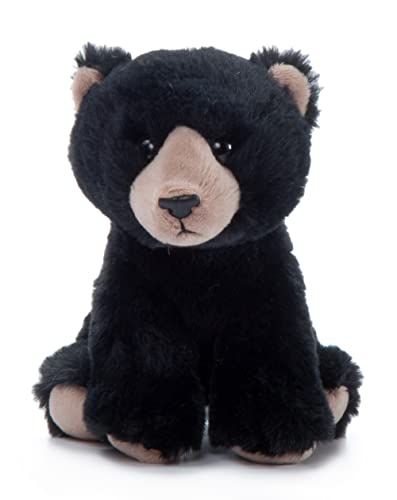 Black Bear Stuffed Animal Plushie, Babiez by Zoologee
