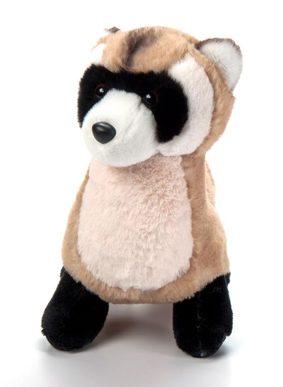 Black-Footed Ferret Stuffed Animal Plush, Wild Onez by Zoologee, view 3