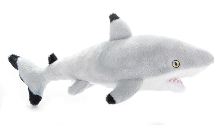 Blacktip Shark Stuffed Animal Plushie by Zoologee