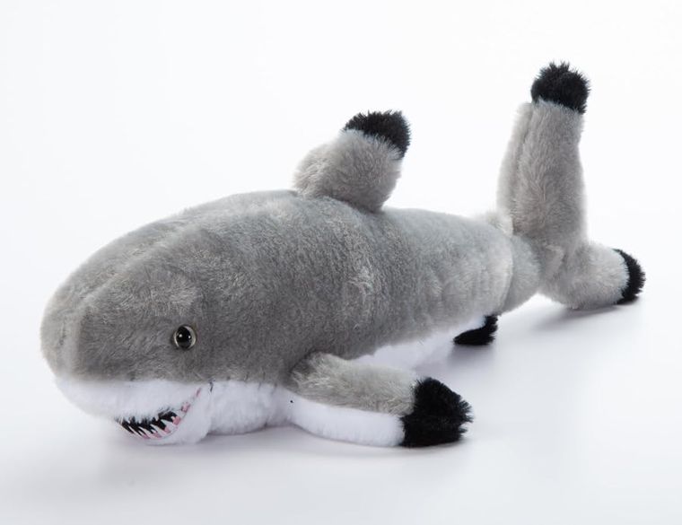Blacktip Shark Stuffed Animal, Wild Onez by Zoologee, view 2