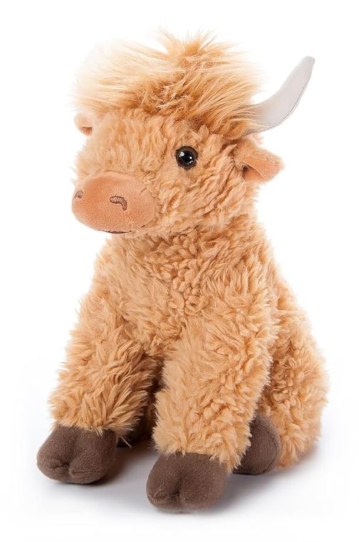 Blonde Highland Cow Stuffed Animal Plush, Wild Onez by Zoologee, view 2