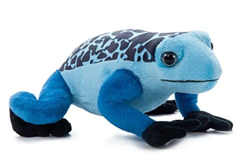 Blue Dart Frog Stuffed Animal, Wild Onez by Zoologee