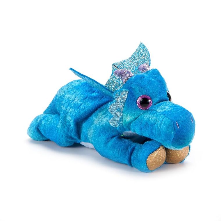 Blue Dragon Stuffed Animal Plush, Scoopz by Zoologee, view 2