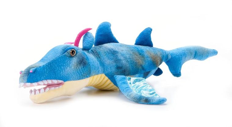 Blue Dragon Stuffed Animal, Bitezillaz by Zoologee, view 2