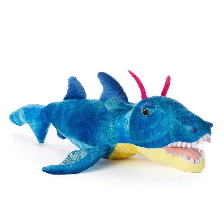 Blue Dragon Stuffed Animal, Bitezillaz by Zoologee, view 3