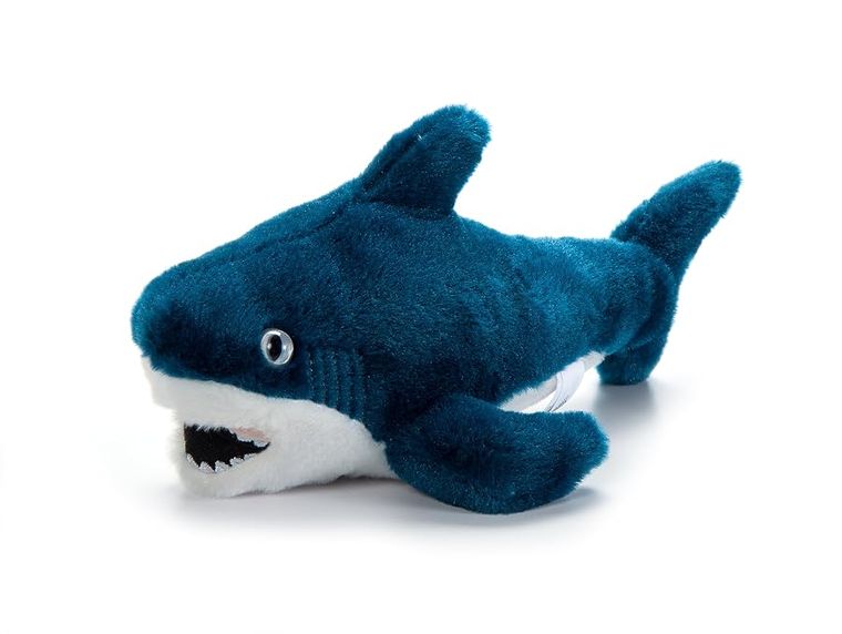 Blue Mako Shark Stuffed Animal, Scoopz by Zoologee, view 2