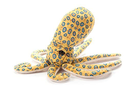 Blue Ring Octopus Stuffed Animal Plushie, Wild Onez by Zoologee