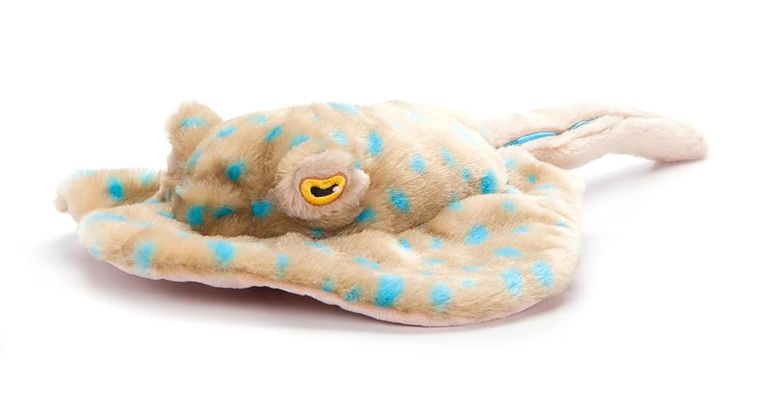 Blue-Spotted Stingray Stuffed Animal by Zoologee